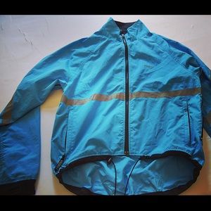 Running Room reflective rain jacket